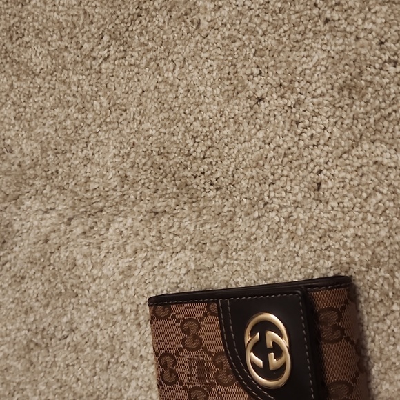 Long Wallet   GG Brown Canvas Leather Italy #1815950959 - Picture 5 of 8